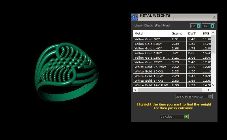 Rings 3D print model_3
