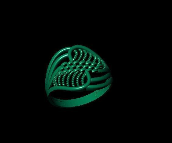 Rings 3D print model_2