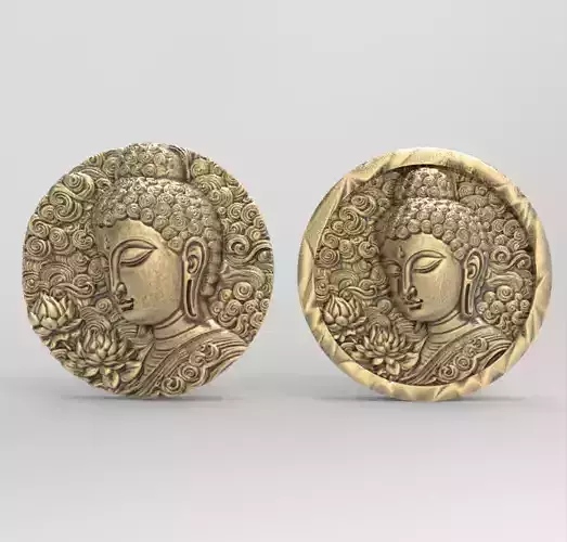 buddha wall decor cnc 