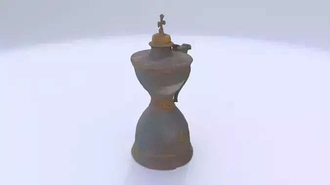 Holy Water Flask 3D model