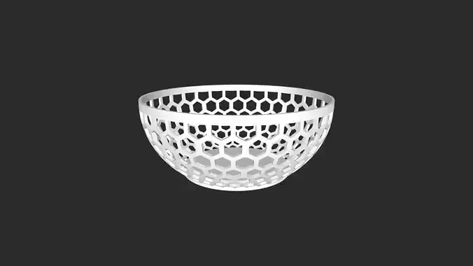 Hexagons Bowl