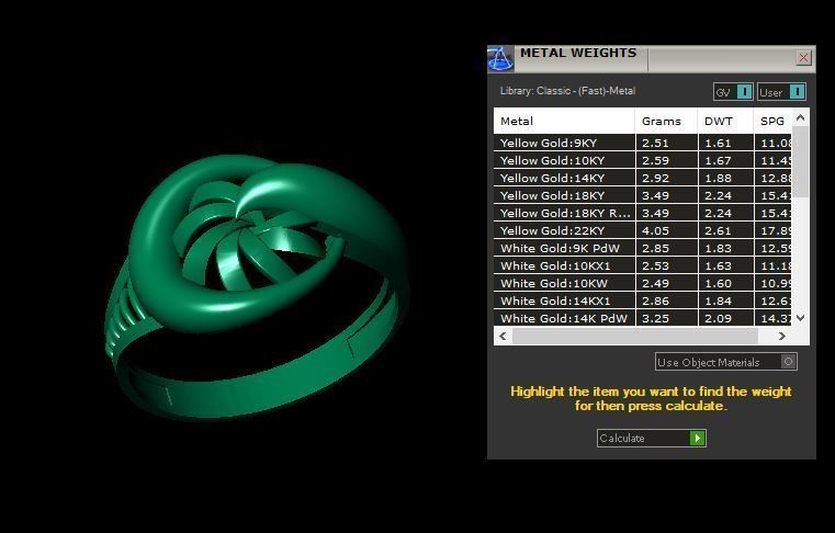 Rings 3D print model_3