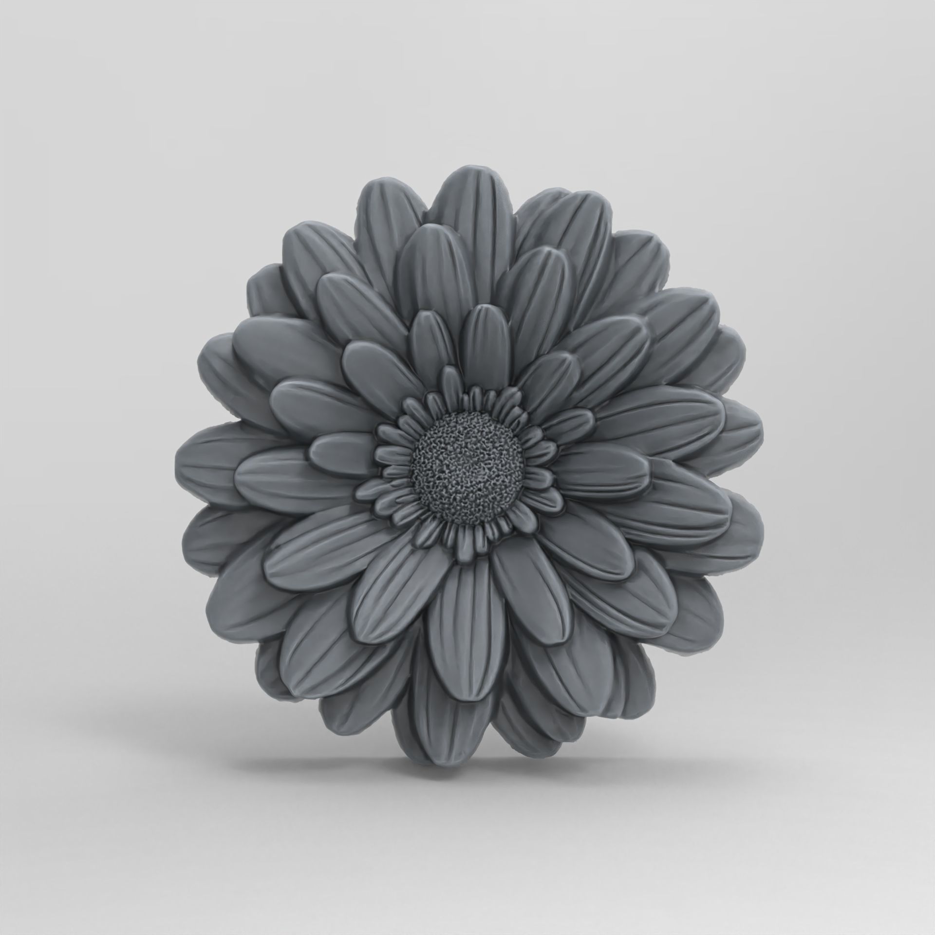 flower cnc model 1  3D print model_2