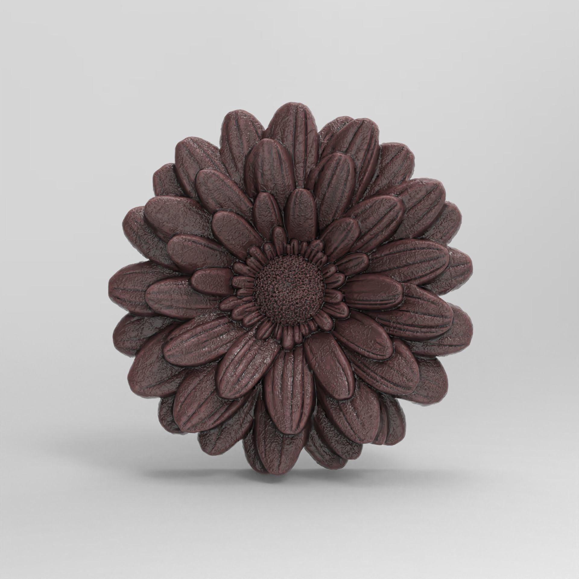 flower cnc model 1  3D print model_1