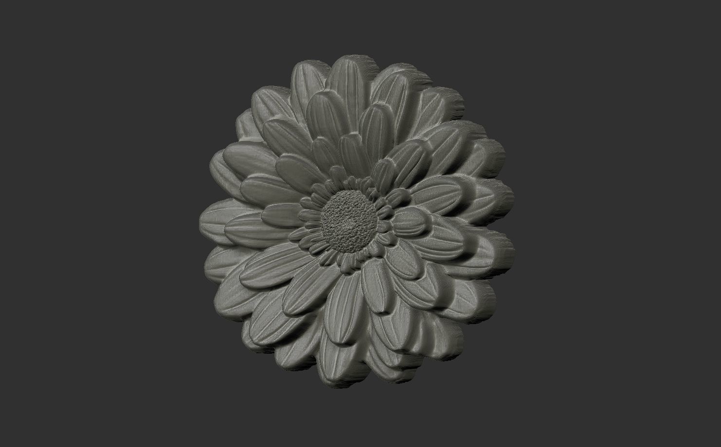 flower cnc model 1  3D print model_10