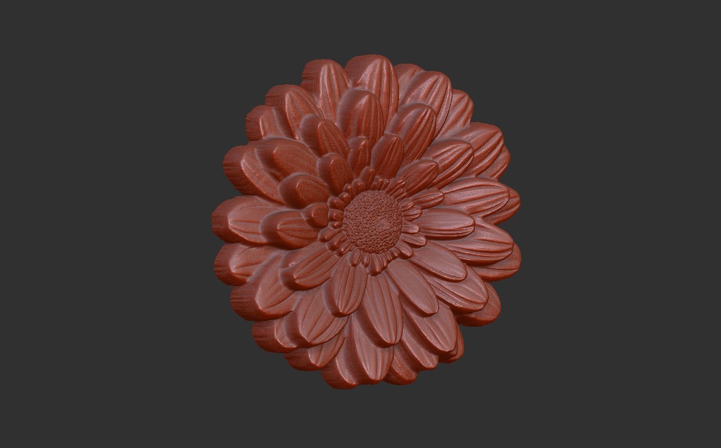 flower cnc model 1  3D print model_8