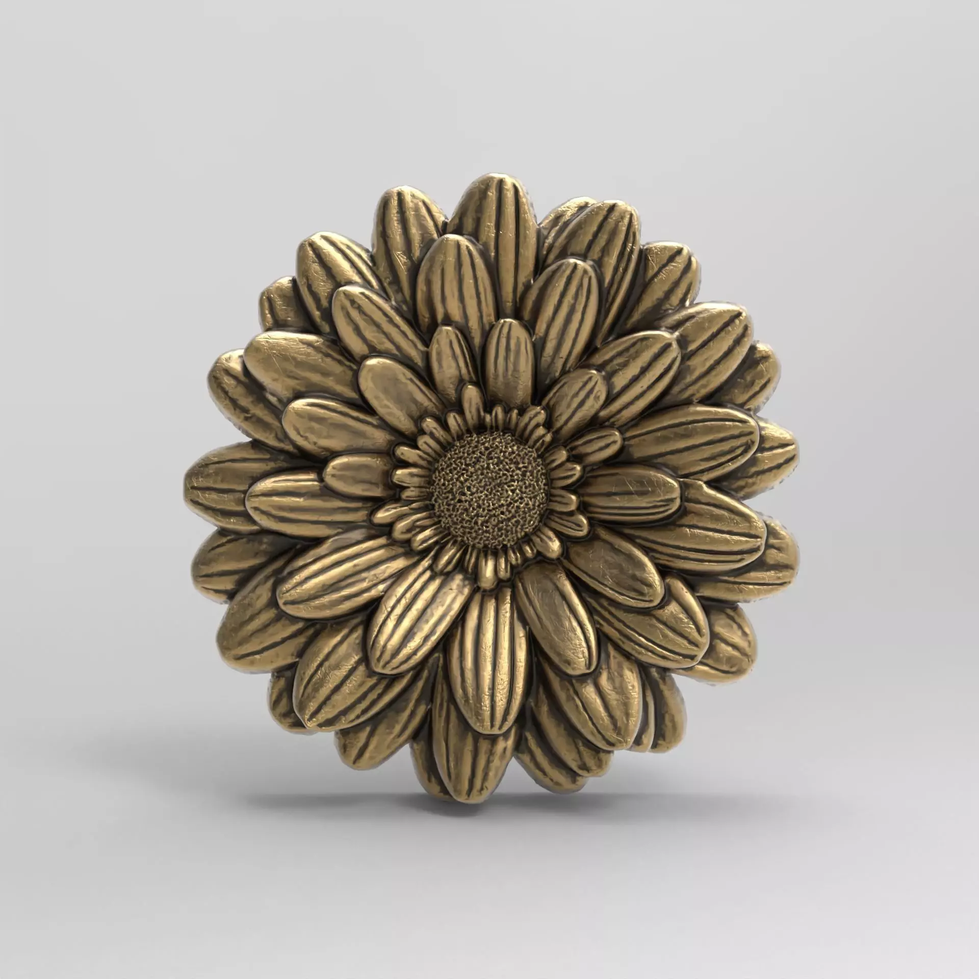 flower cnc model 1  3D print model_0
