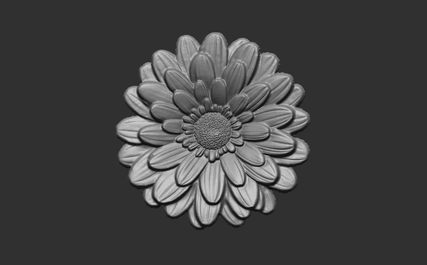 flower cnc model 1  3D print model_9