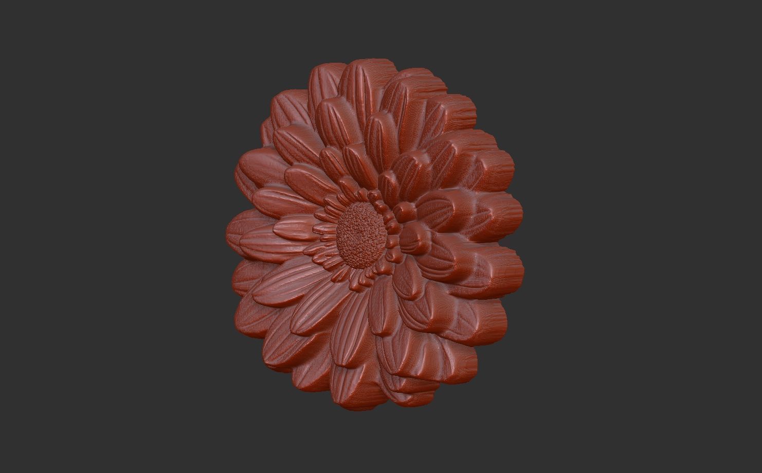 flower cnc model 1  3D print model_7