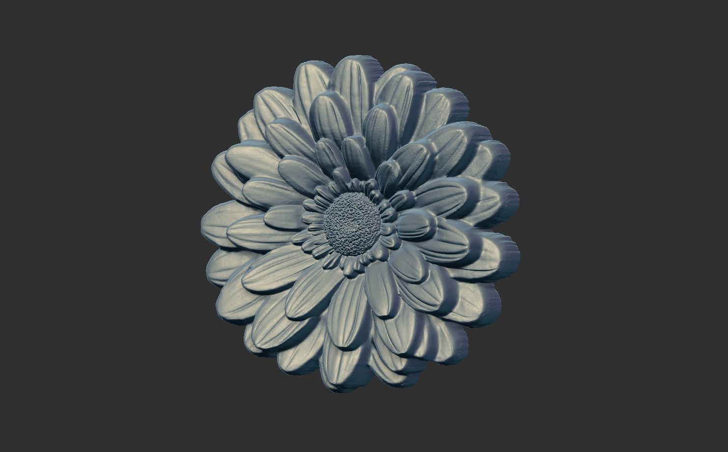 flower cnc model 1  3D print model_12