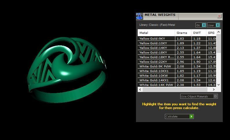 Rings 3D print model_3