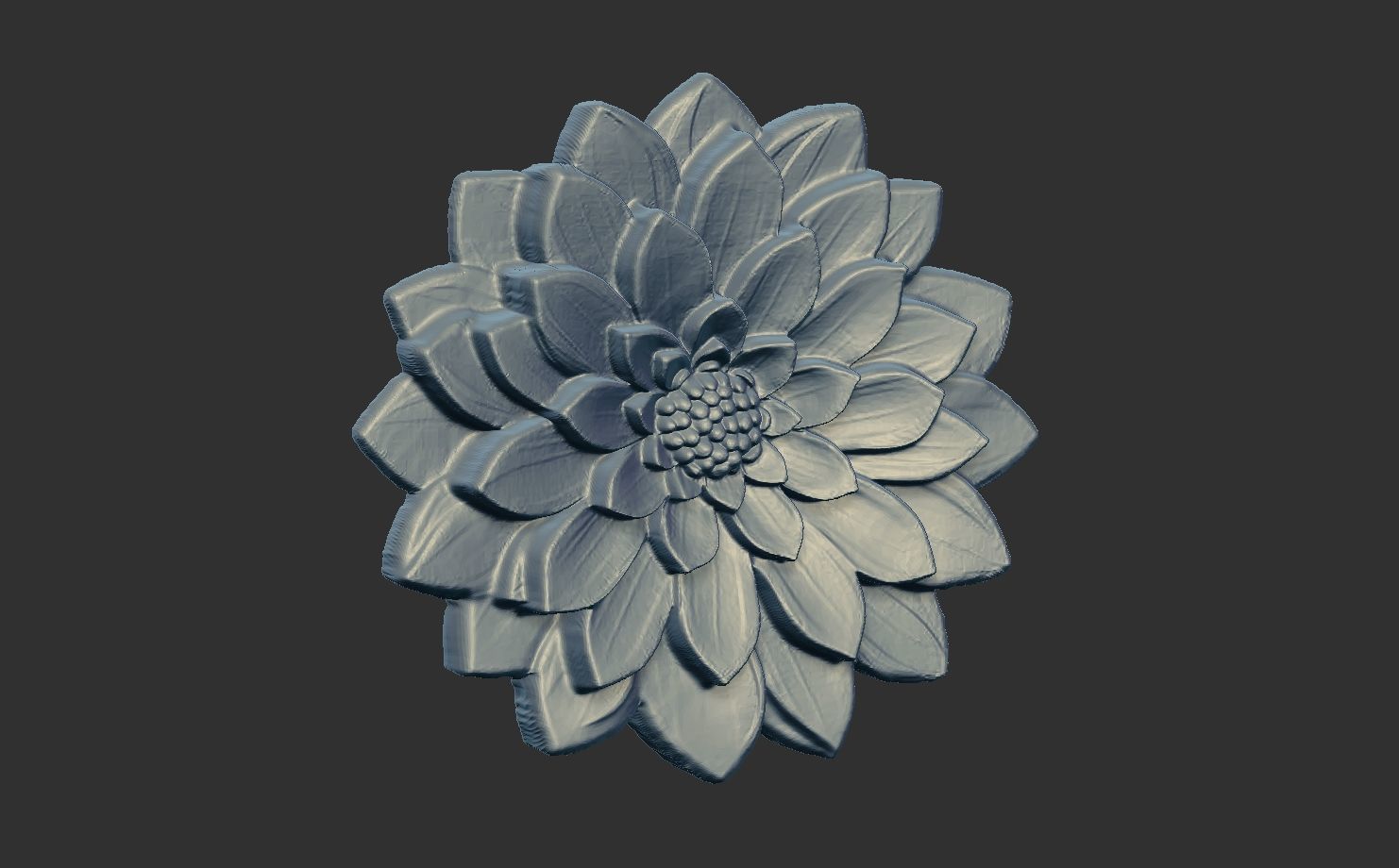 flower cnc model 2  3D print model_10