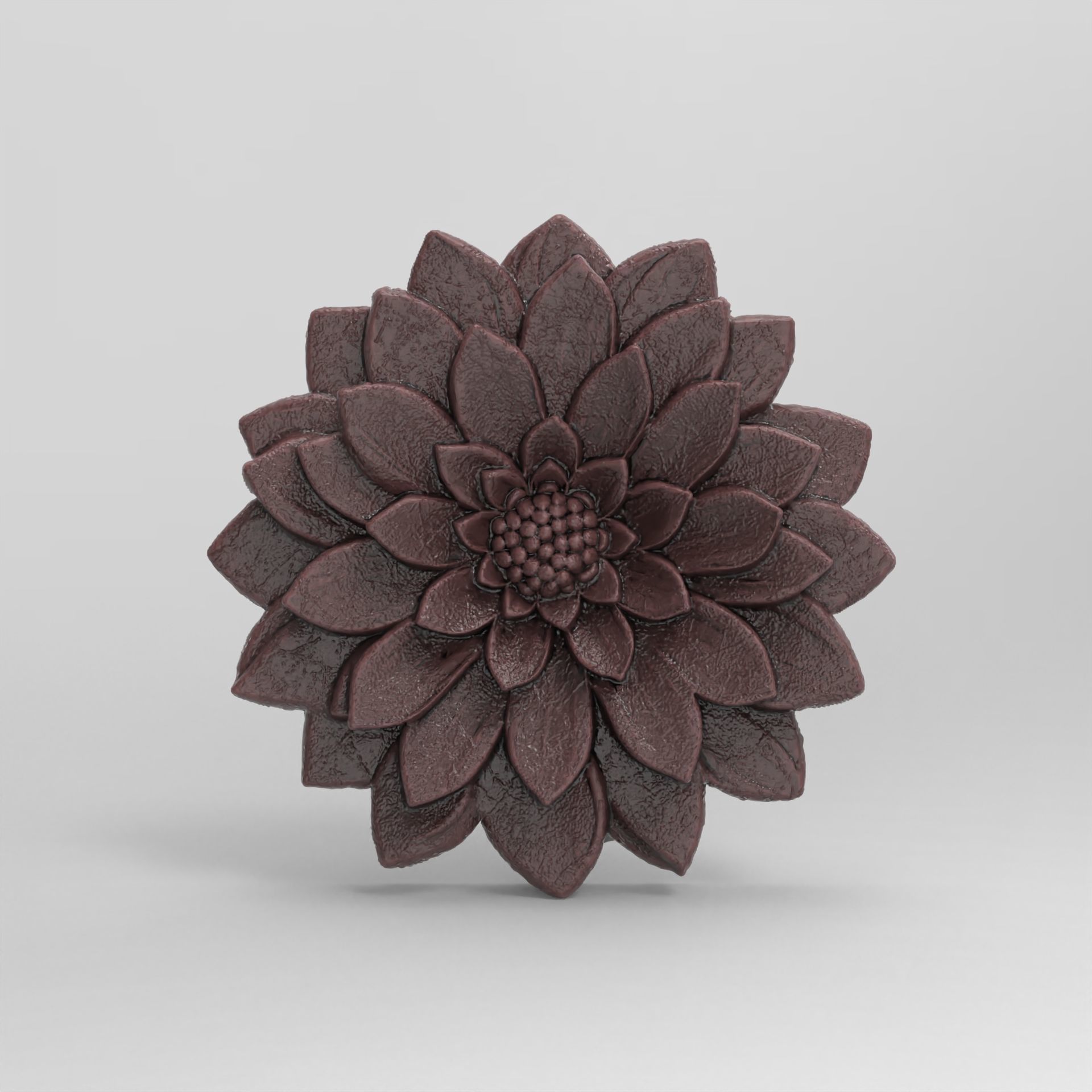 flower cnc model 2  3D print model_1