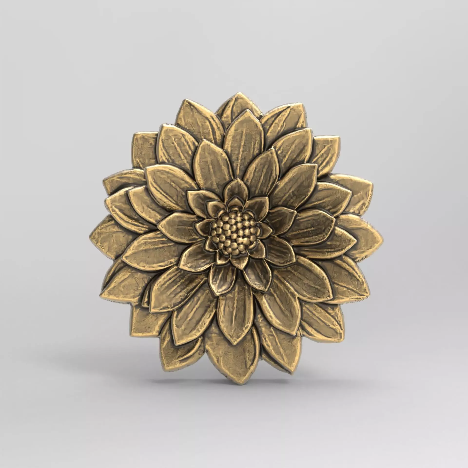 flower cnc model 2  3D print model_0