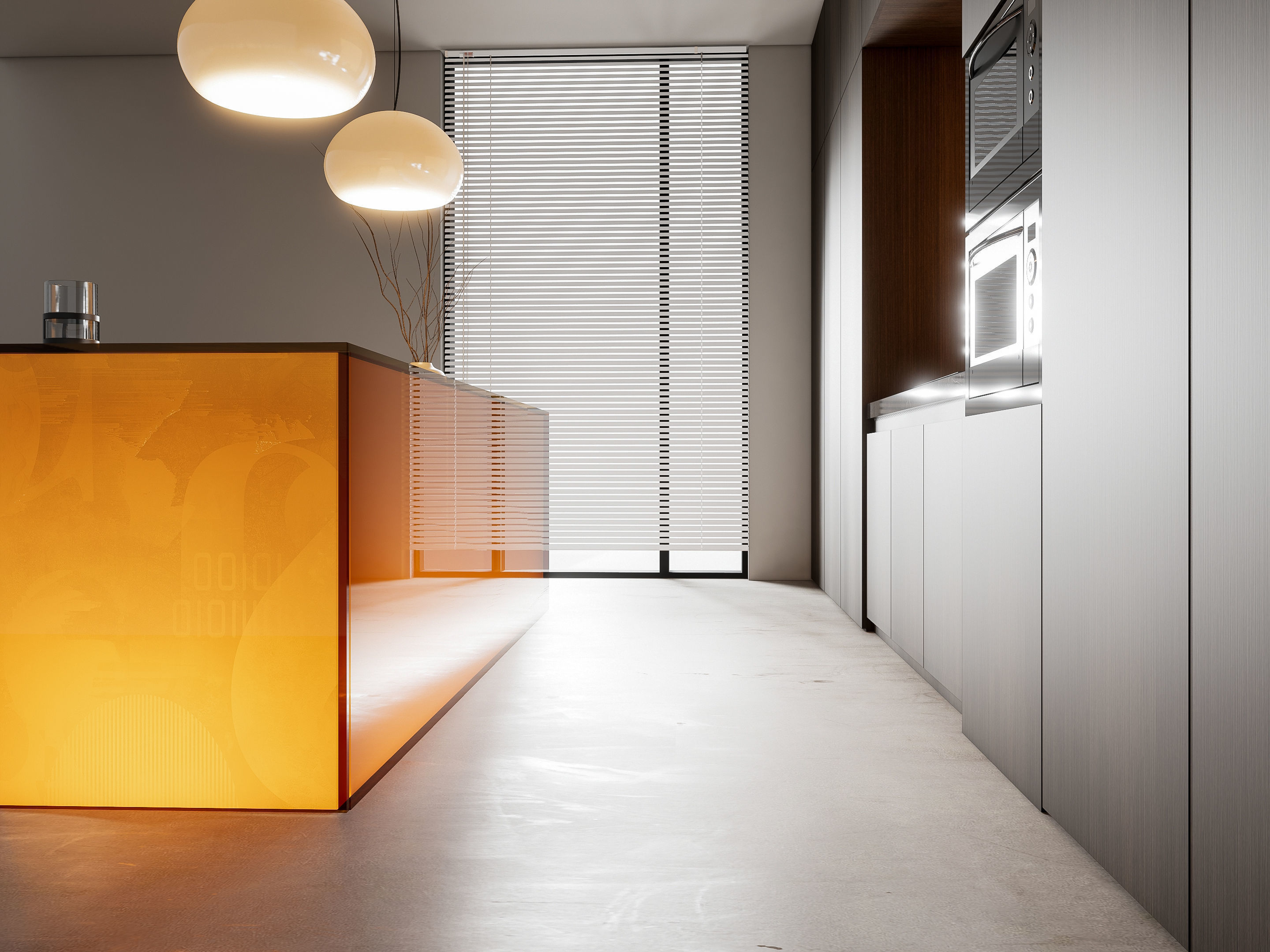 Kitchen Modern interior 82 3D model_10