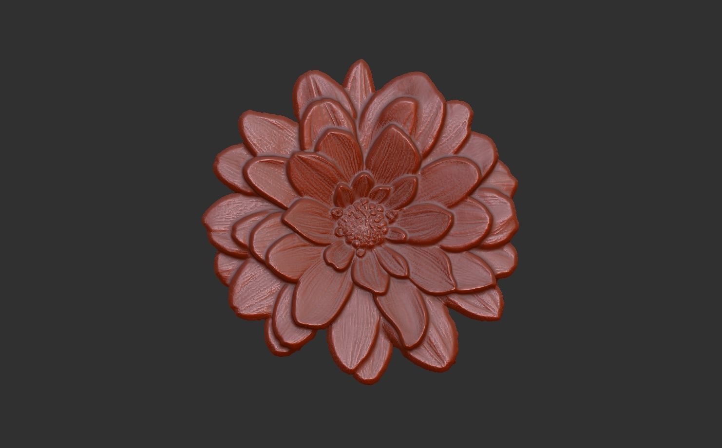 flower cnc model 3  3D print model_9