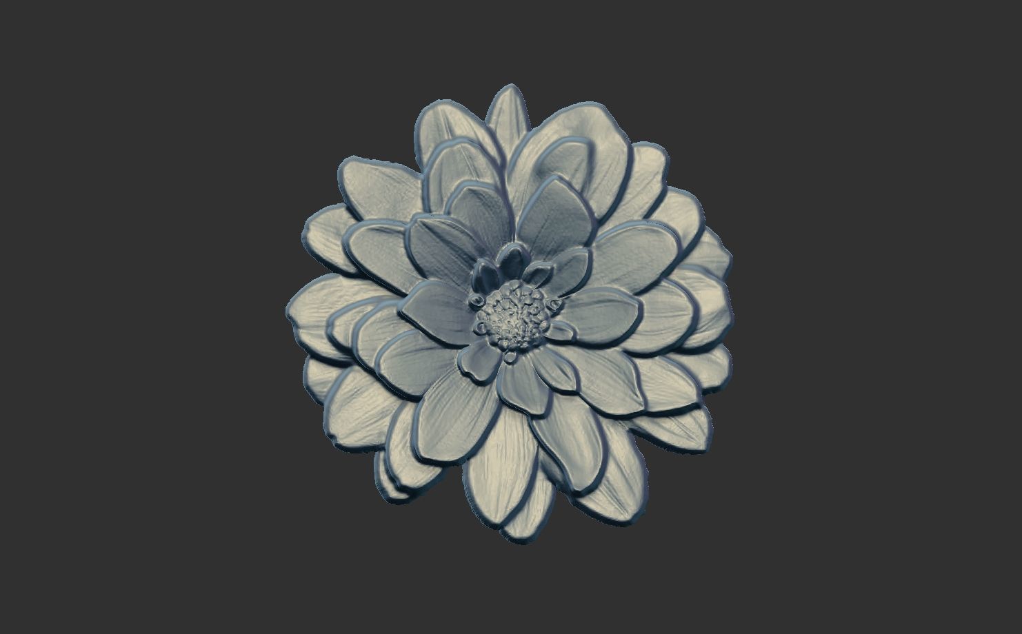 flower cnc model 3  3D print model_3