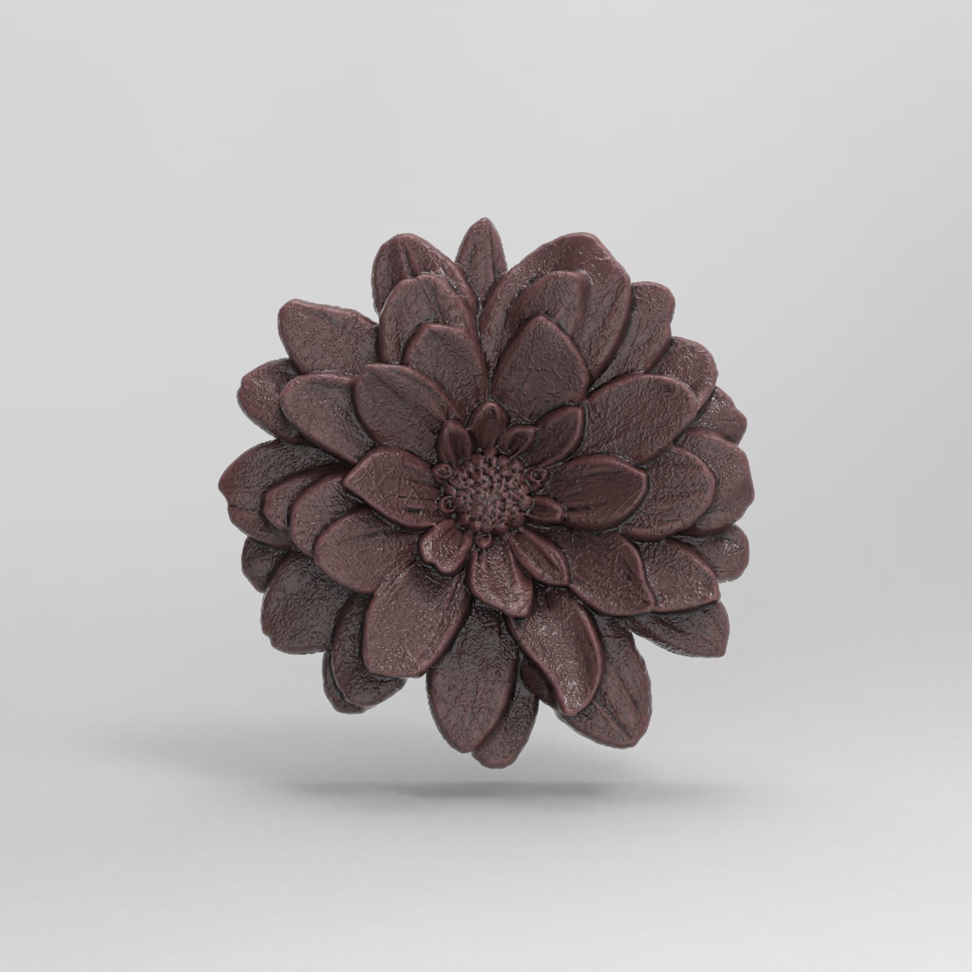 flower cnc model 3  3D print model_2
