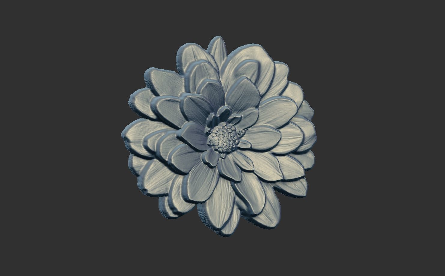 flower cnc model 3  3D print model_11