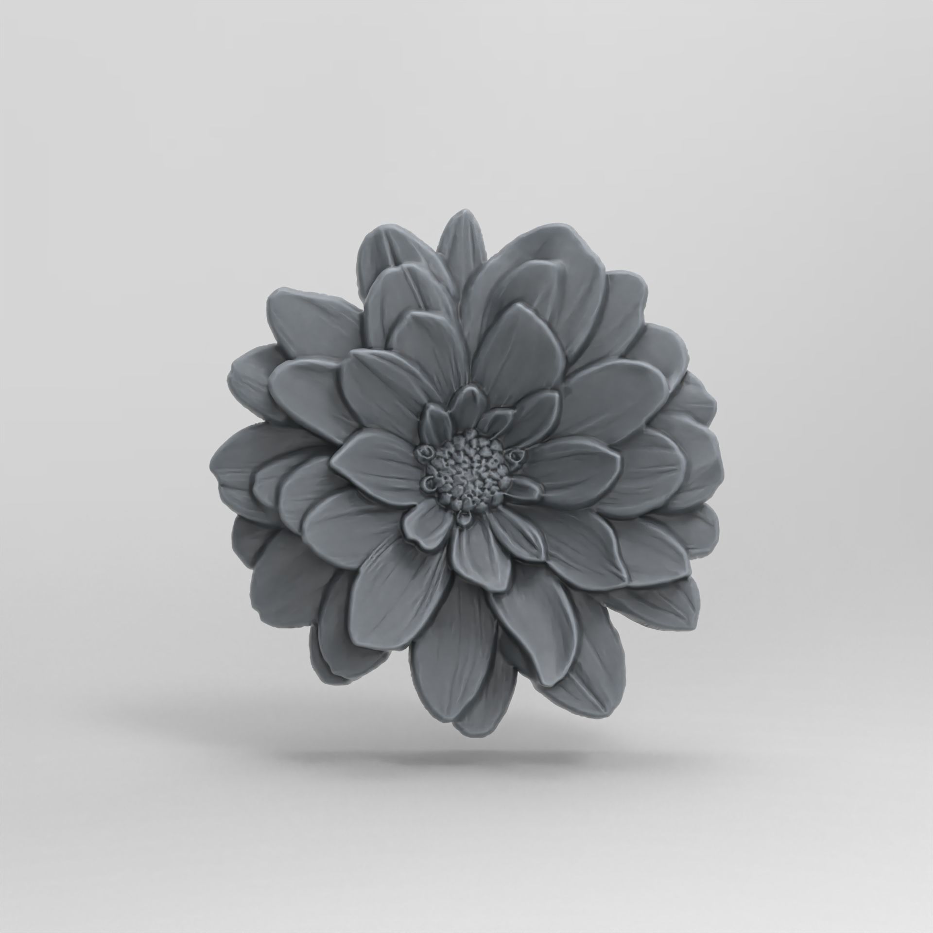 flower cnc model 3  3D print model_1