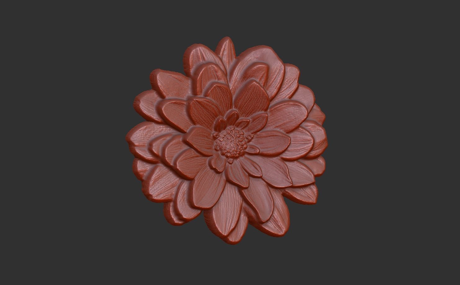 flower cnc model 3  3D print model_8