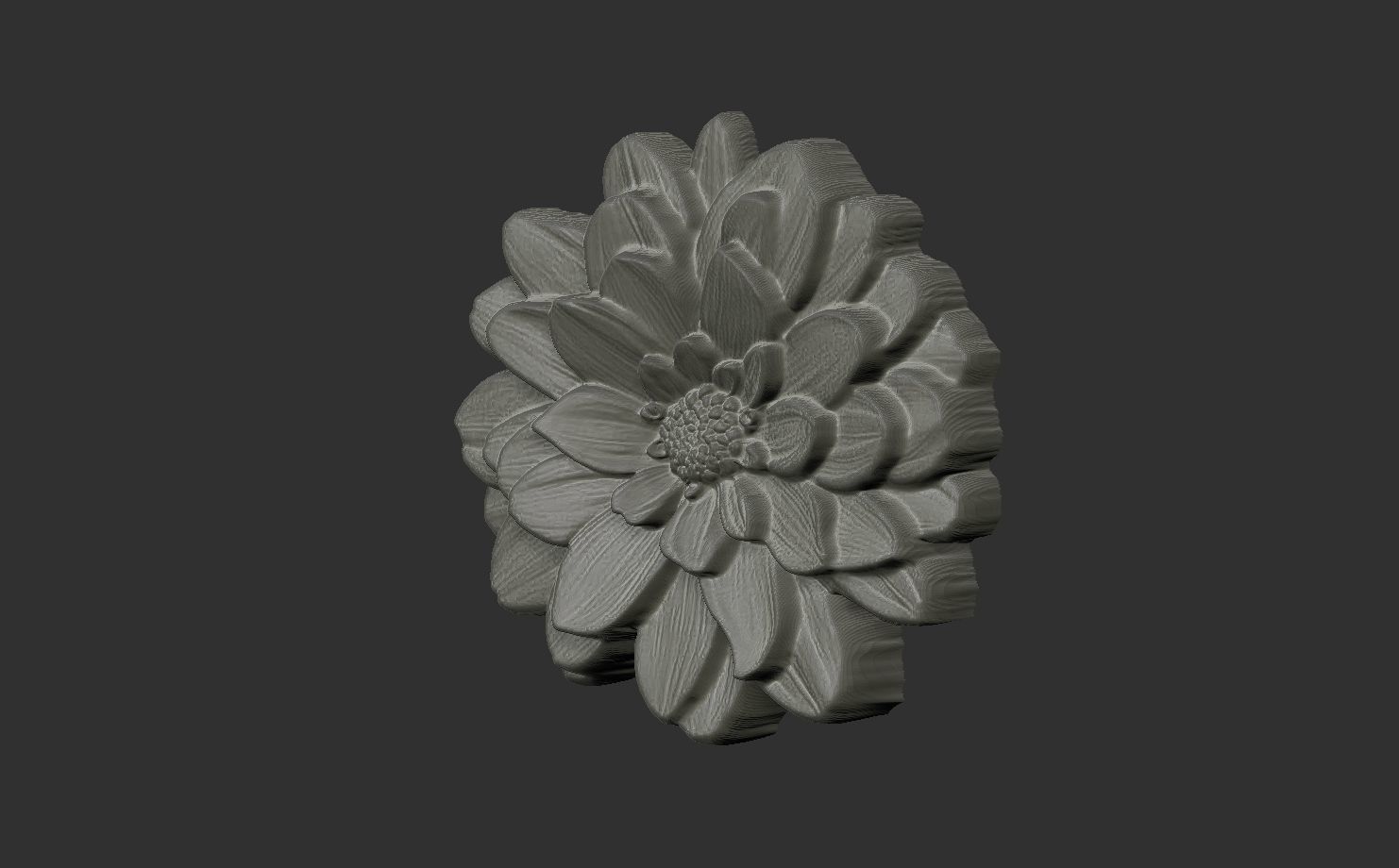 flower cnc model 3  3D print model_12