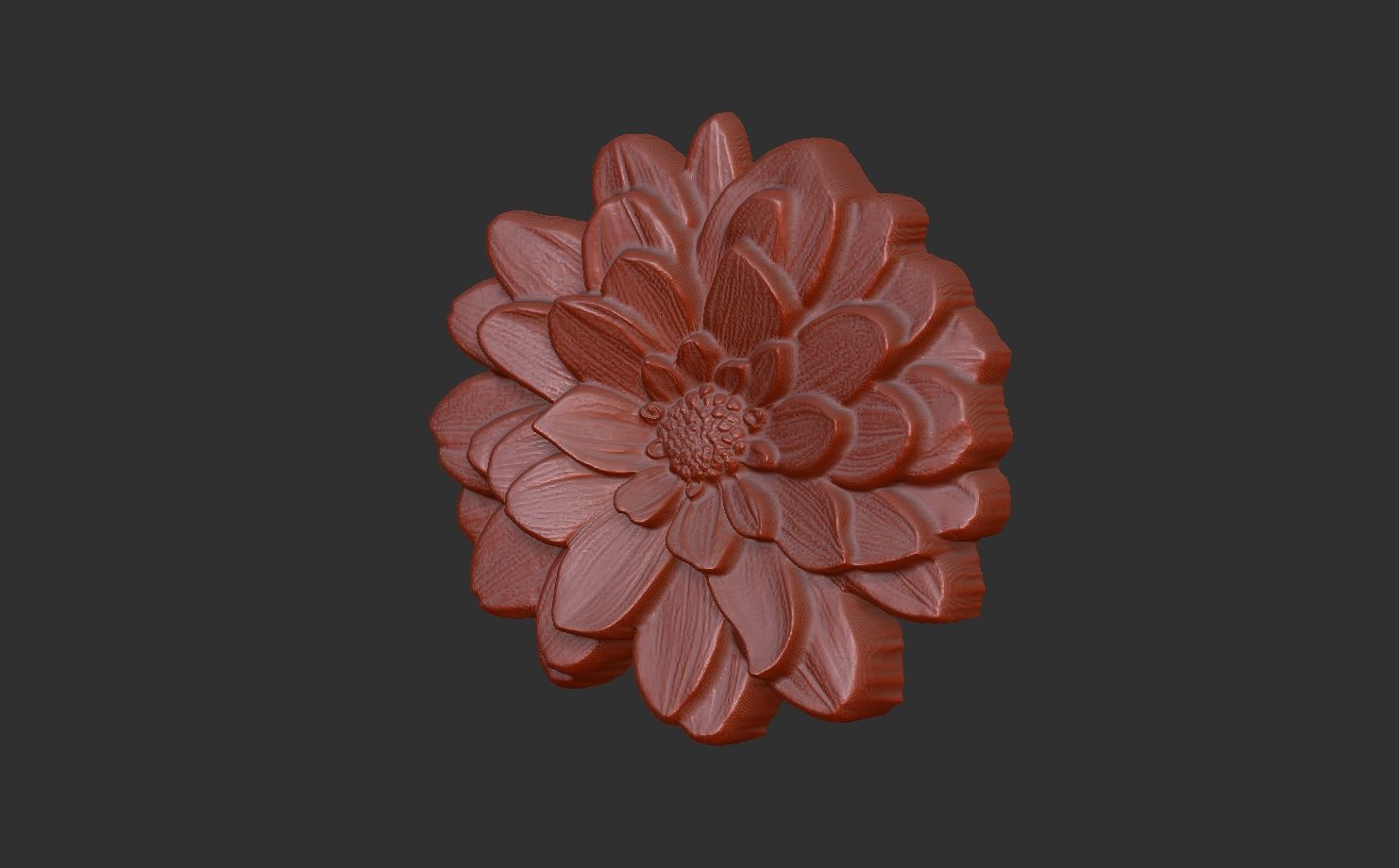 flower cnc model 3  3D print model_5