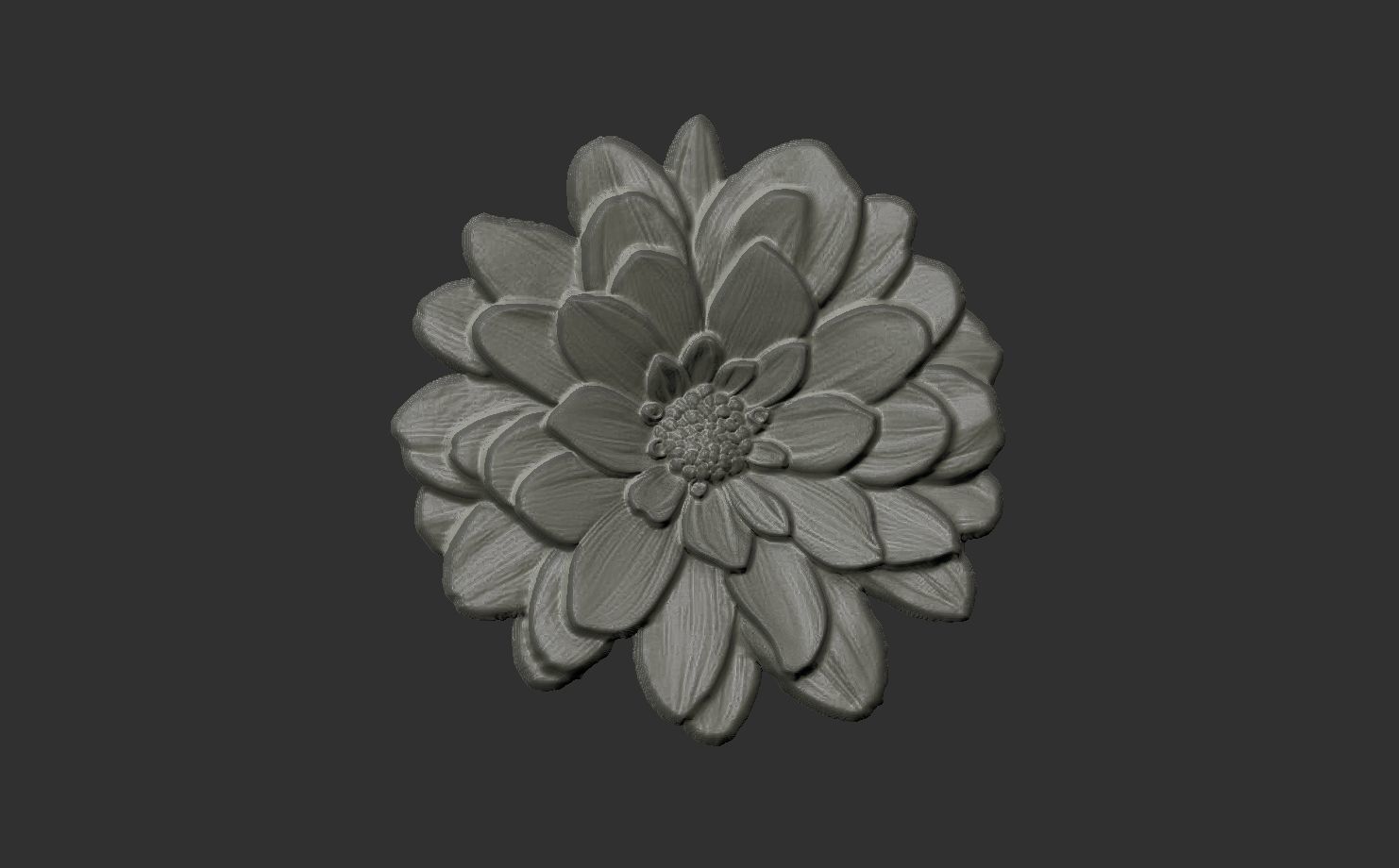 flower cnc model 3  3D print model_7