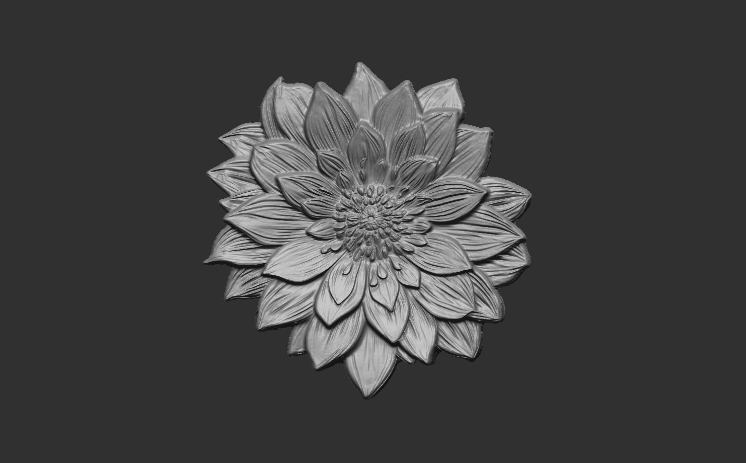 flower cnc model 4  3D print model_9