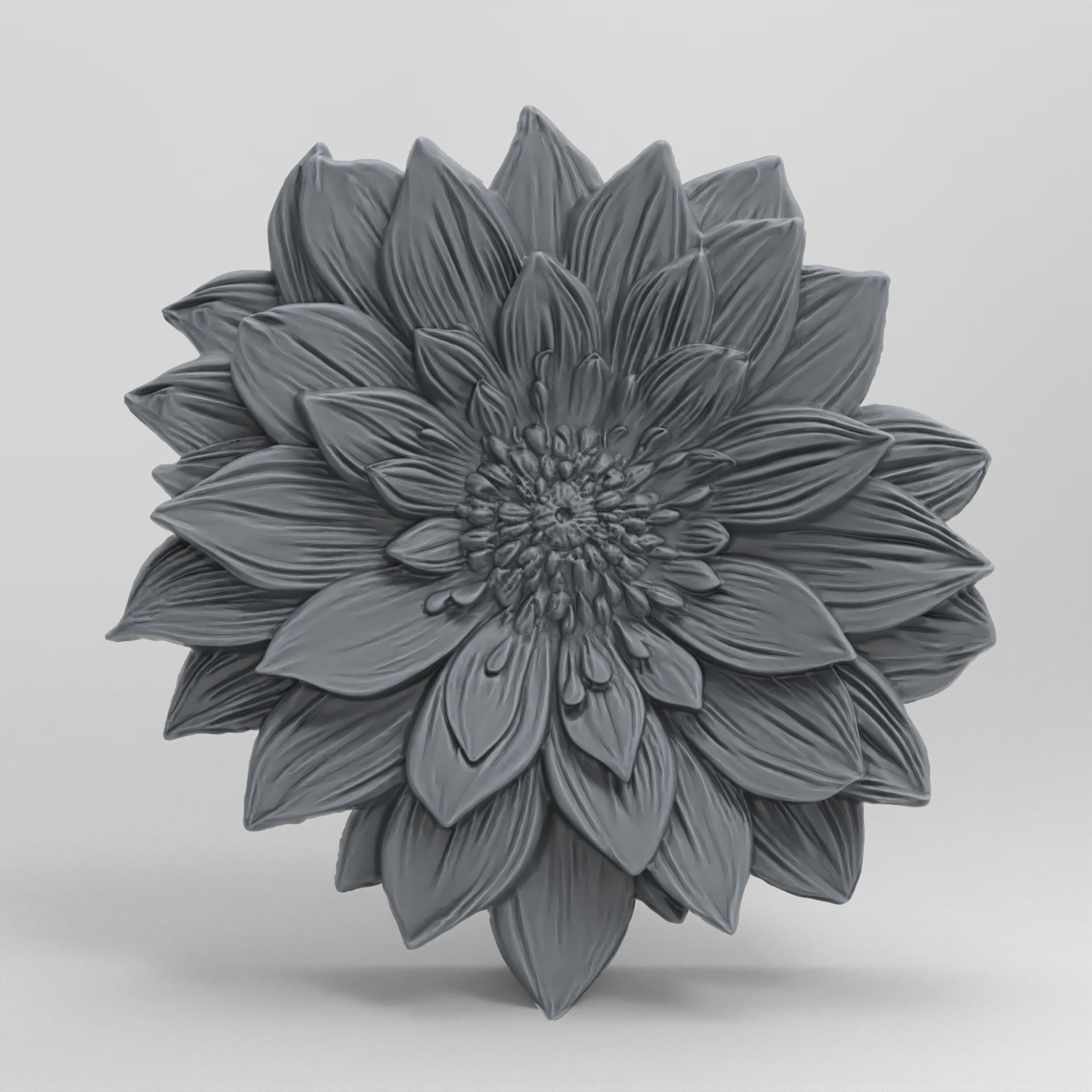 flower cnc model 4  3D print model_1