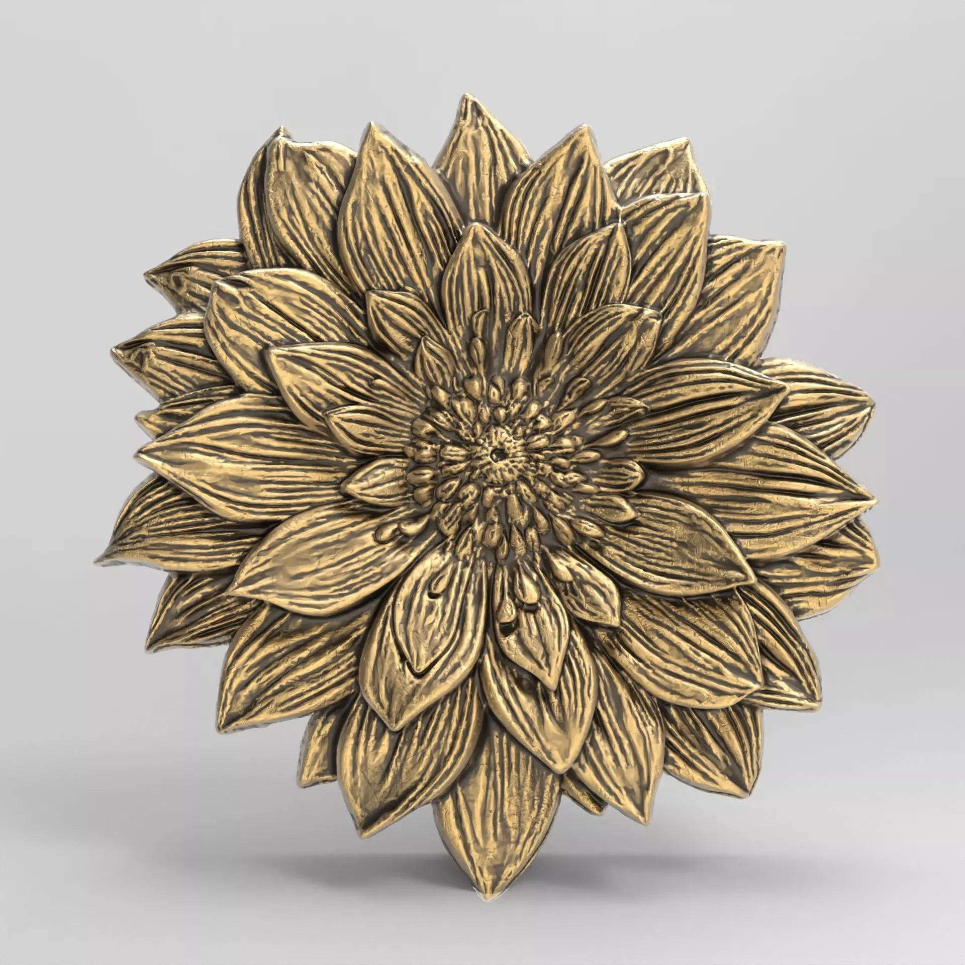 flower cnc model 4  3D print model_0