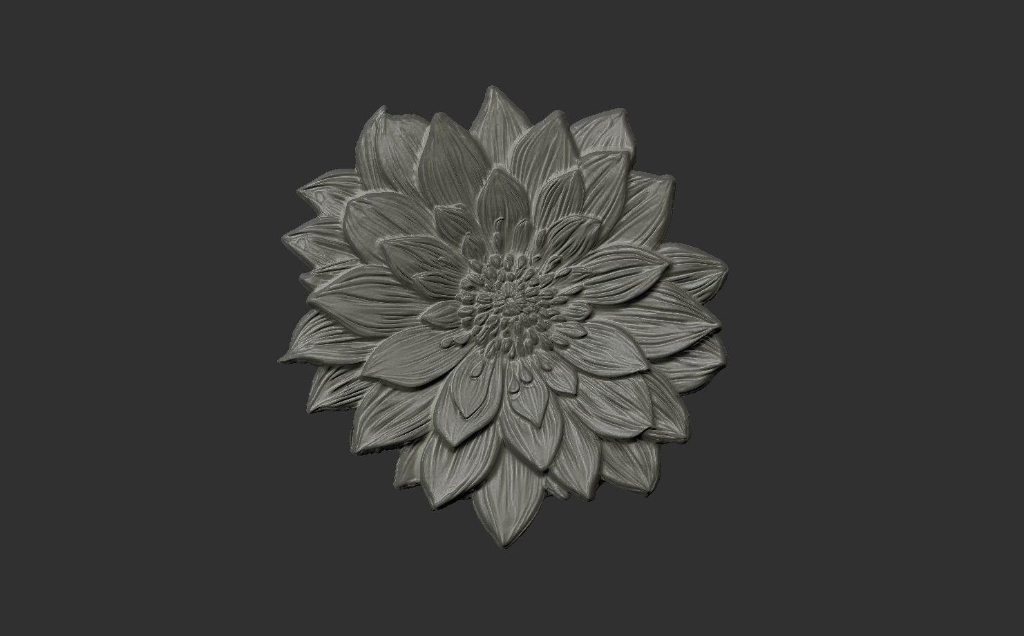 flower cnc model 4  3D print model_10