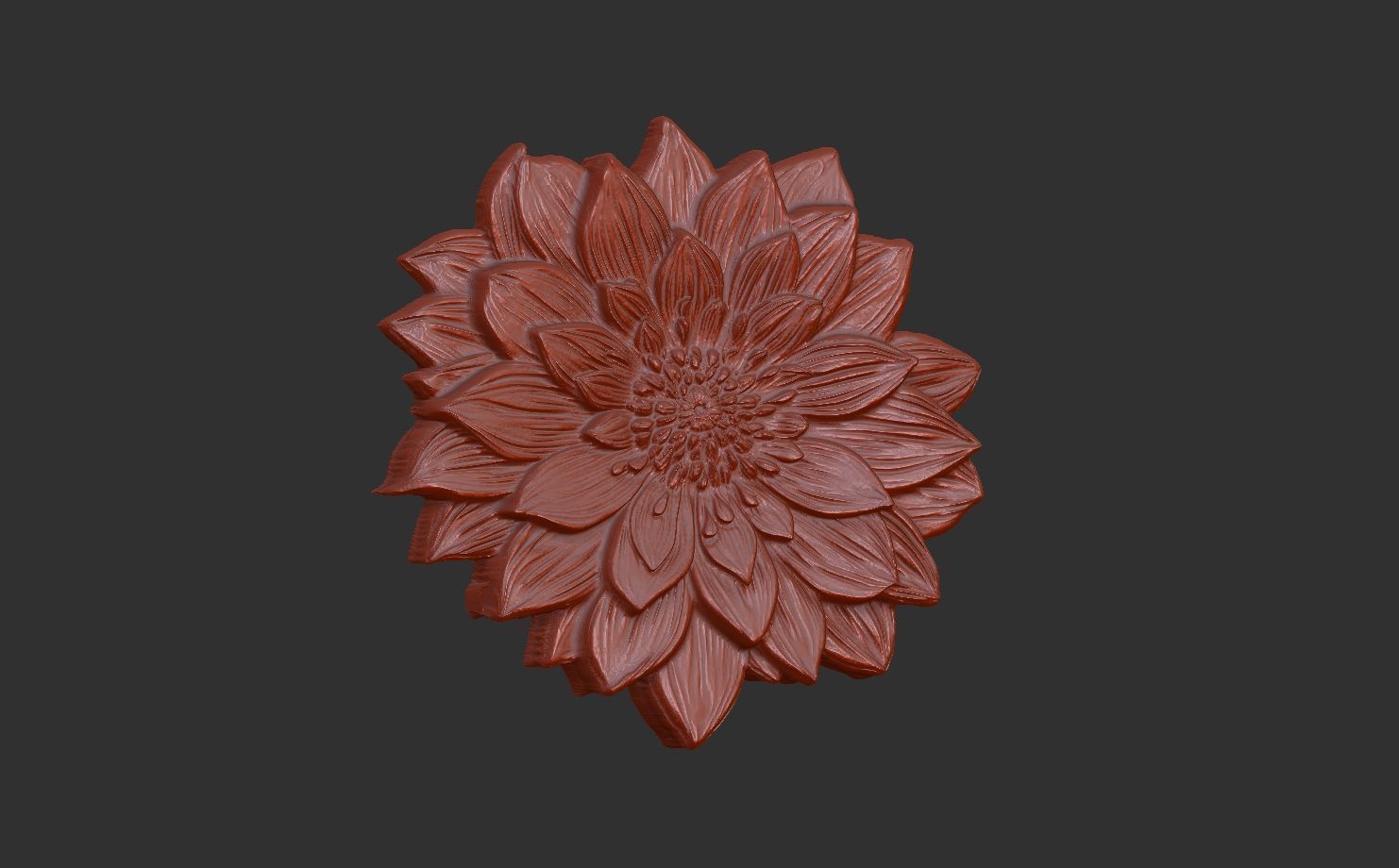 flower cnc model 4  3D print model_12