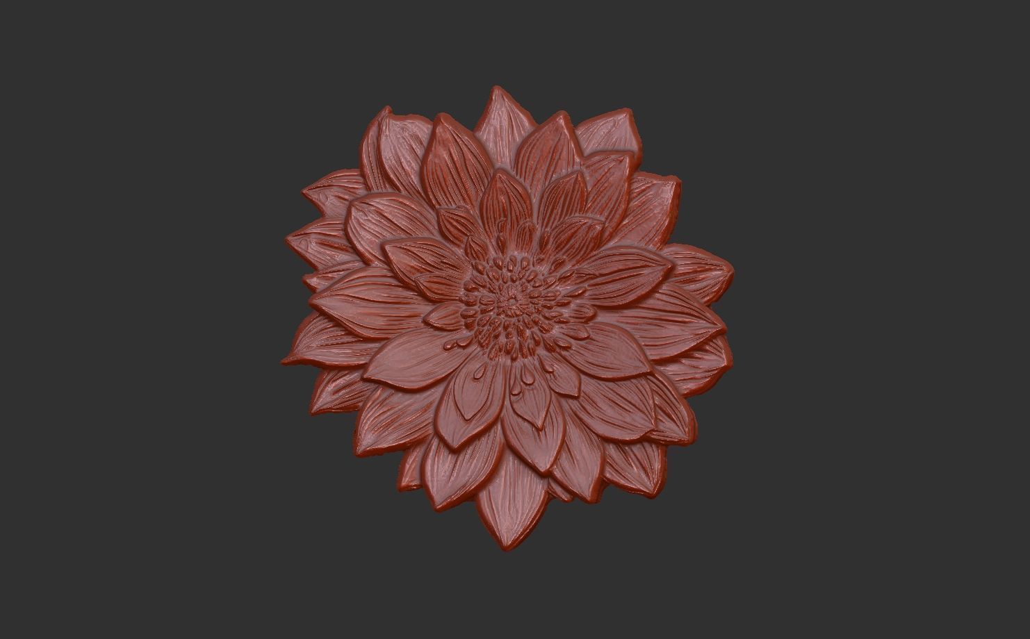 flower cnc model 4  3D print model_5