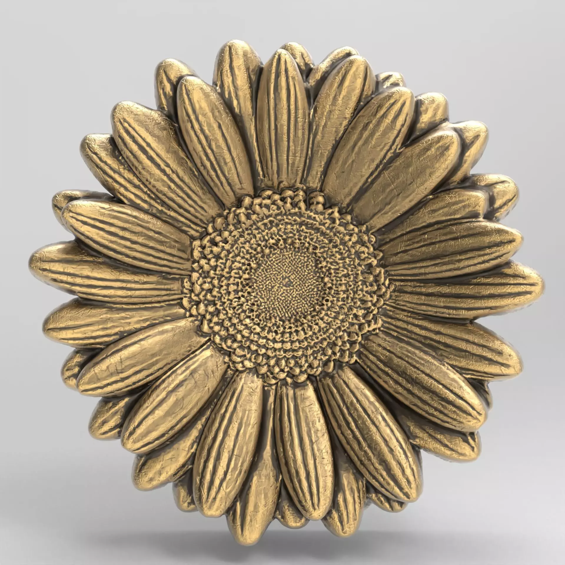 flower cnc model 5  3D print model_0