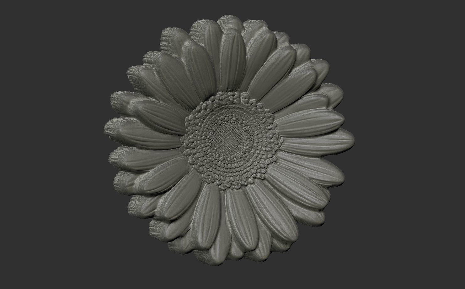 flower cnc model 5  3D print model_12