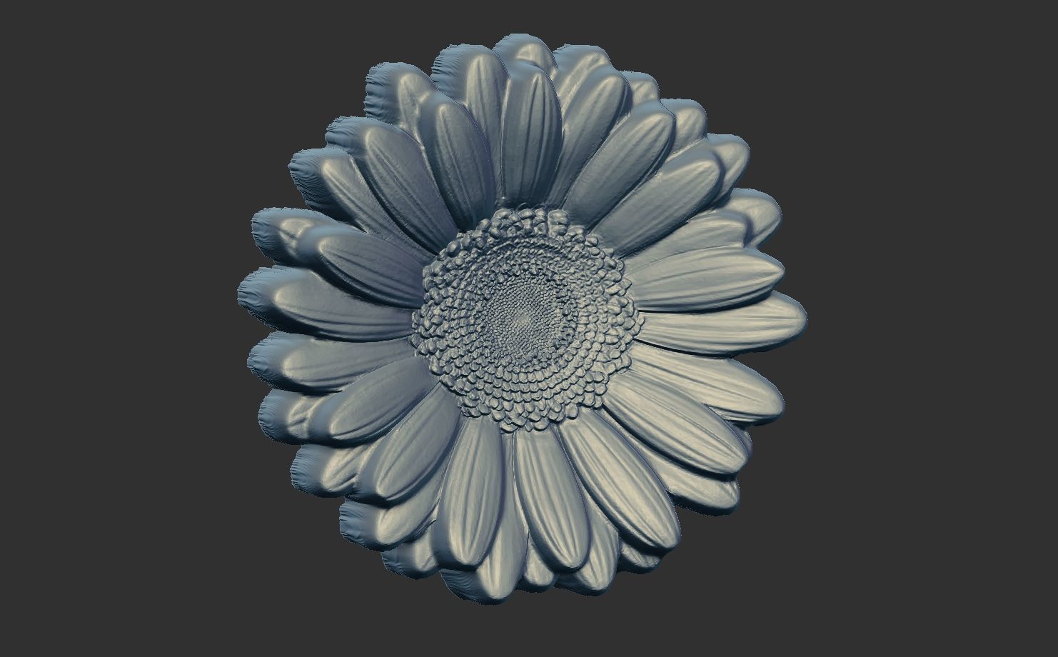flower cnc model 5  3D print model_14