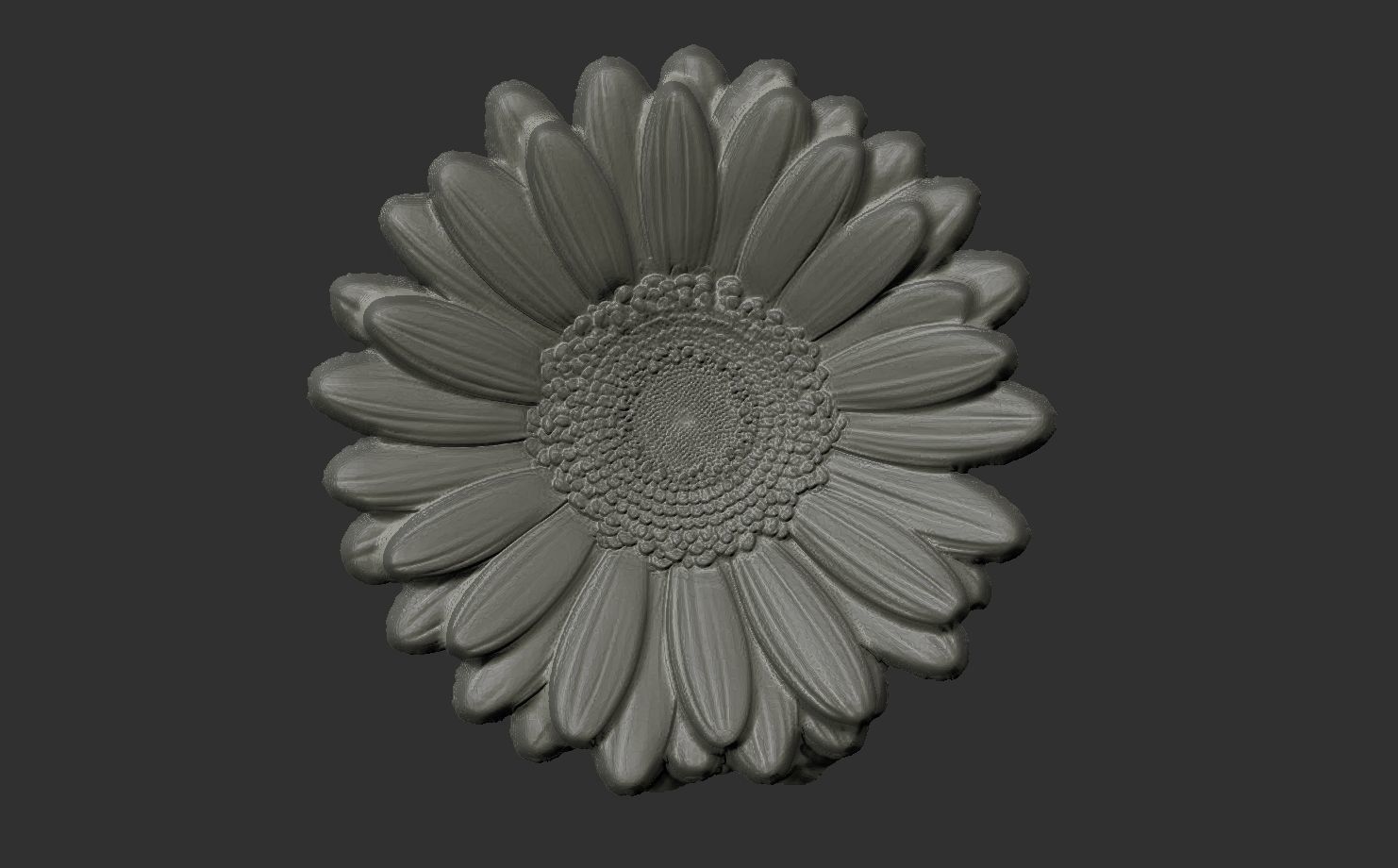 flower cnc model 5  3D print model_11