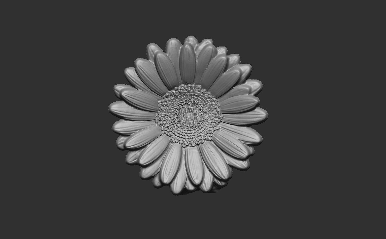 flower cnc model 5  3D print model_5