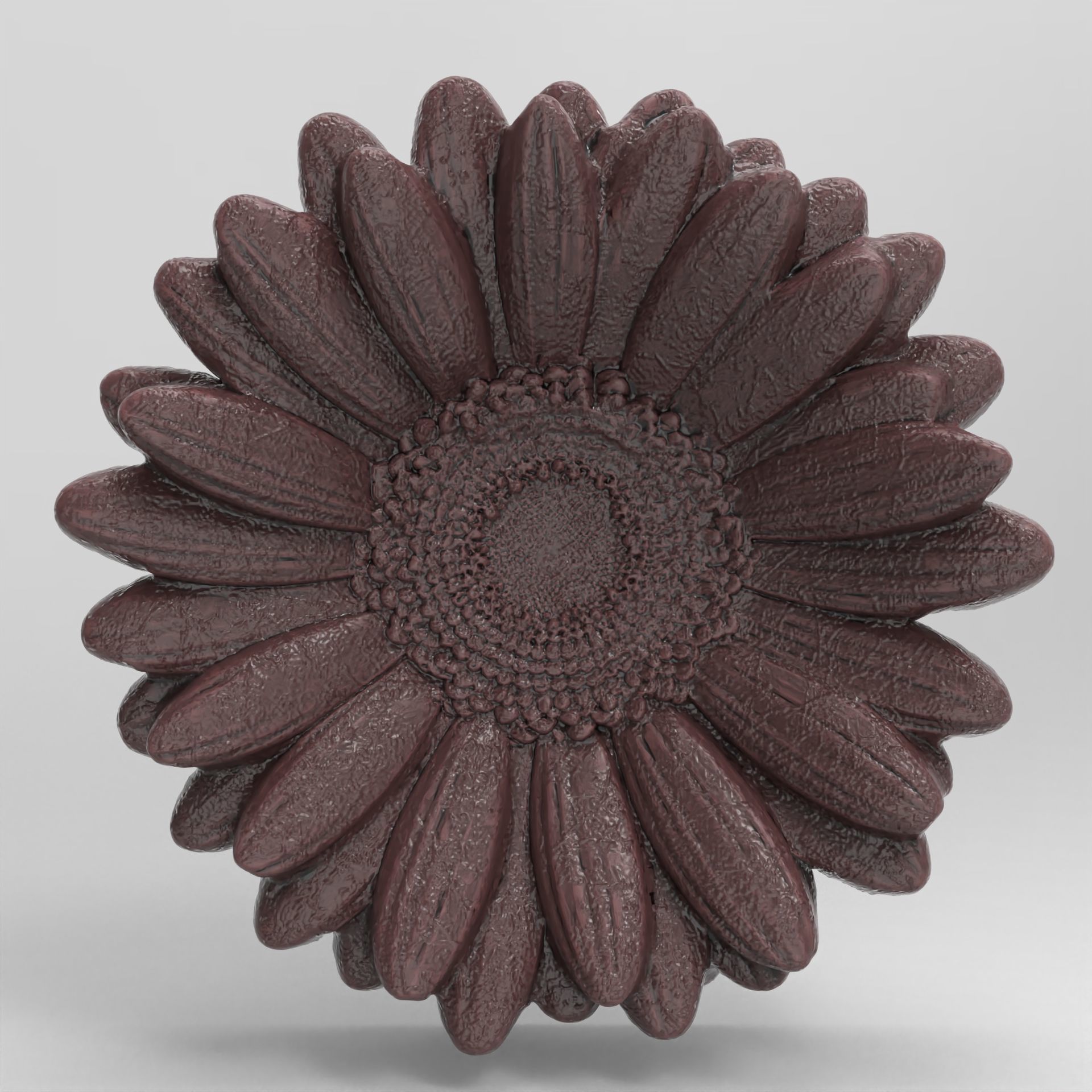 flower cnc model 5  3D print model_1