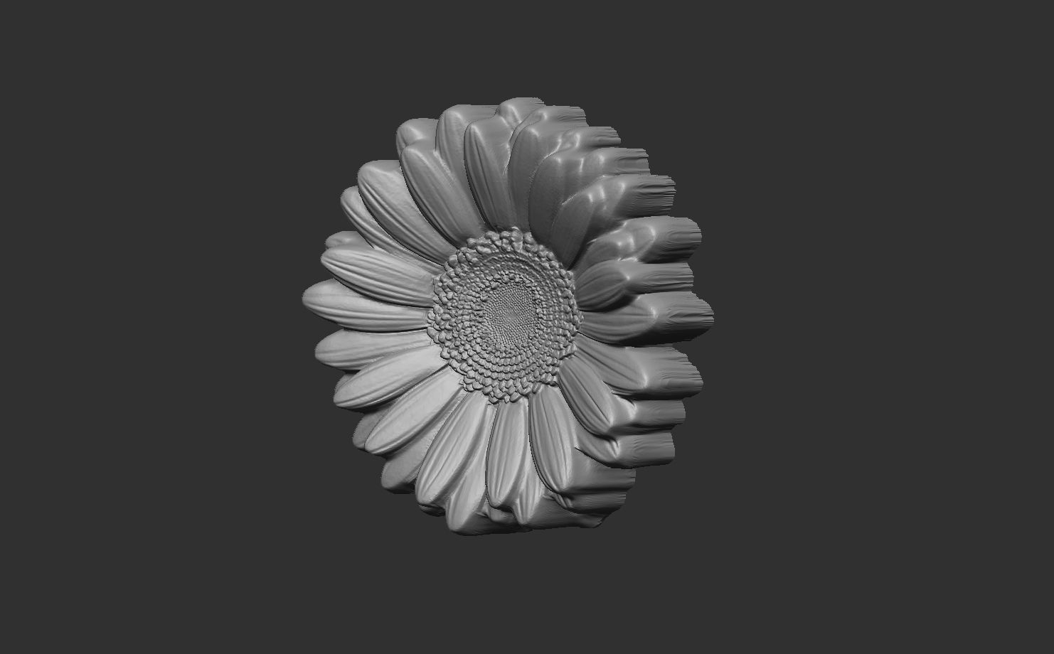 flower cnc model 5  3D print model_4