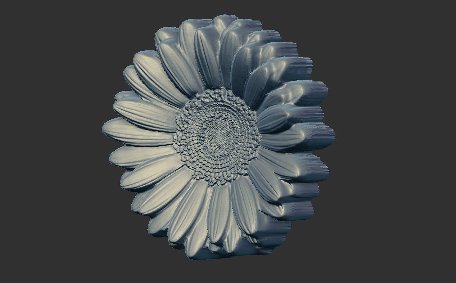 flower cnc model 5  3D print model_10