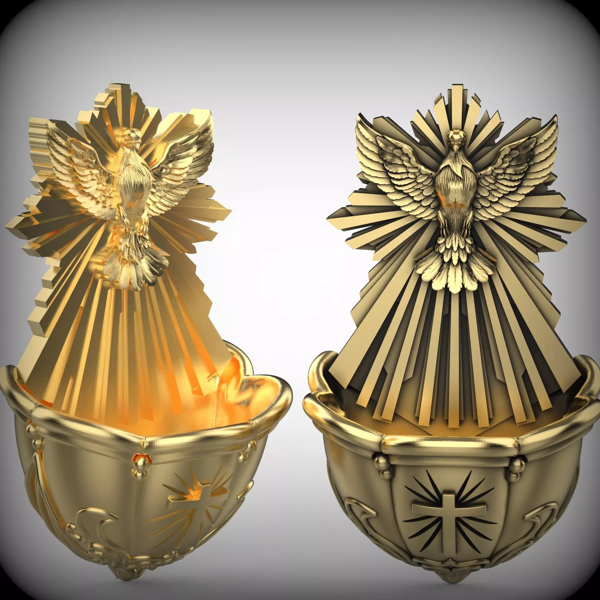 Holy Sink Relief op2 3D print model