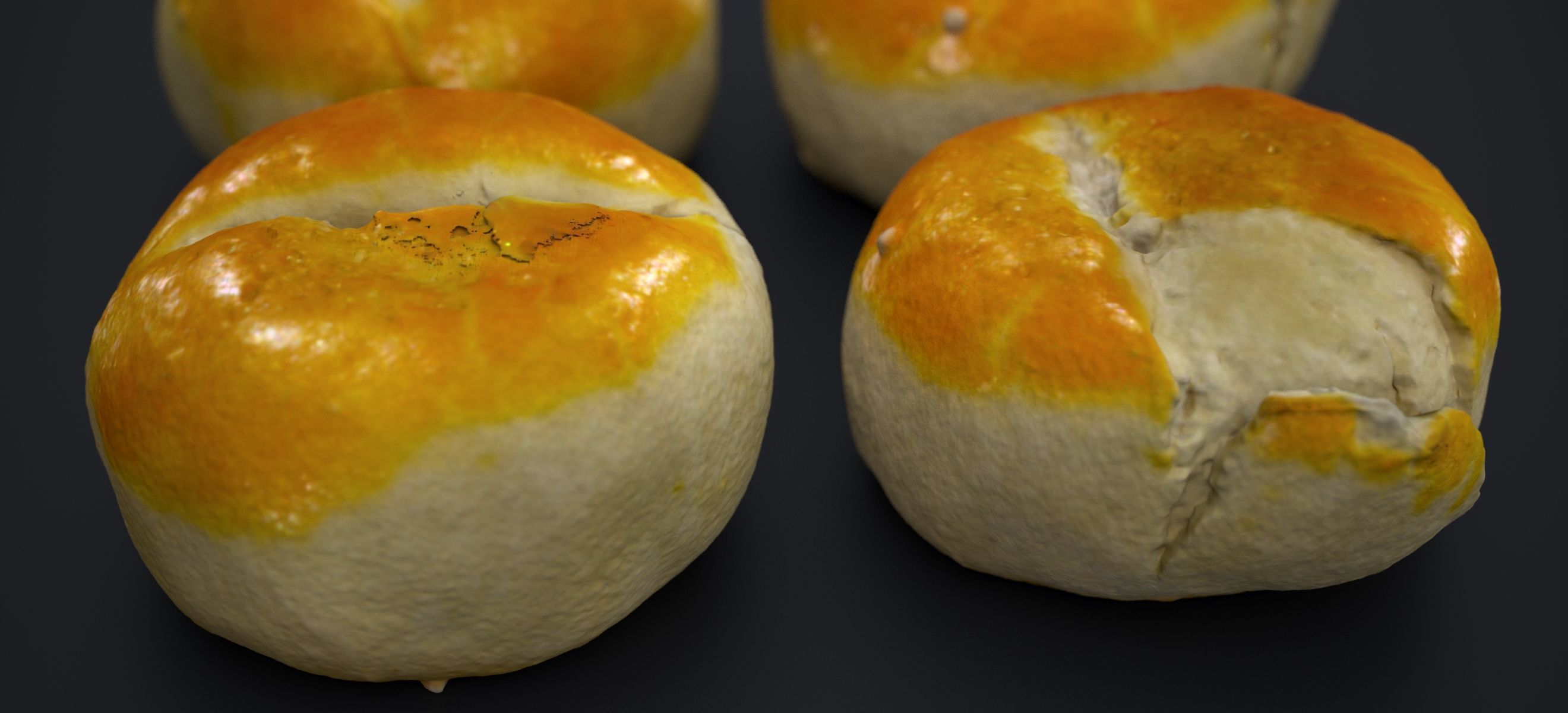 EGG MOON CAKE 2024 3D model_9