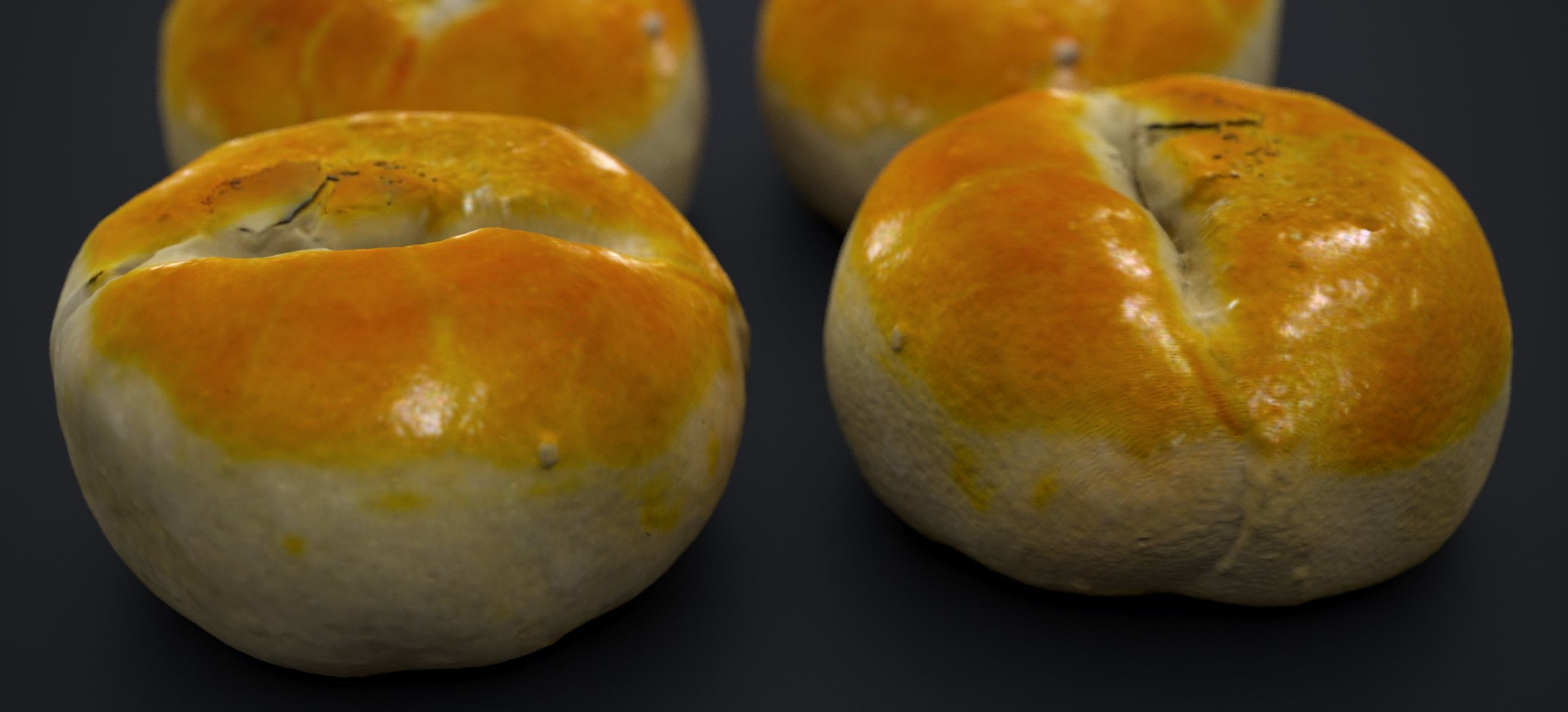 EGG MOON CAKE 2024 3D model_7