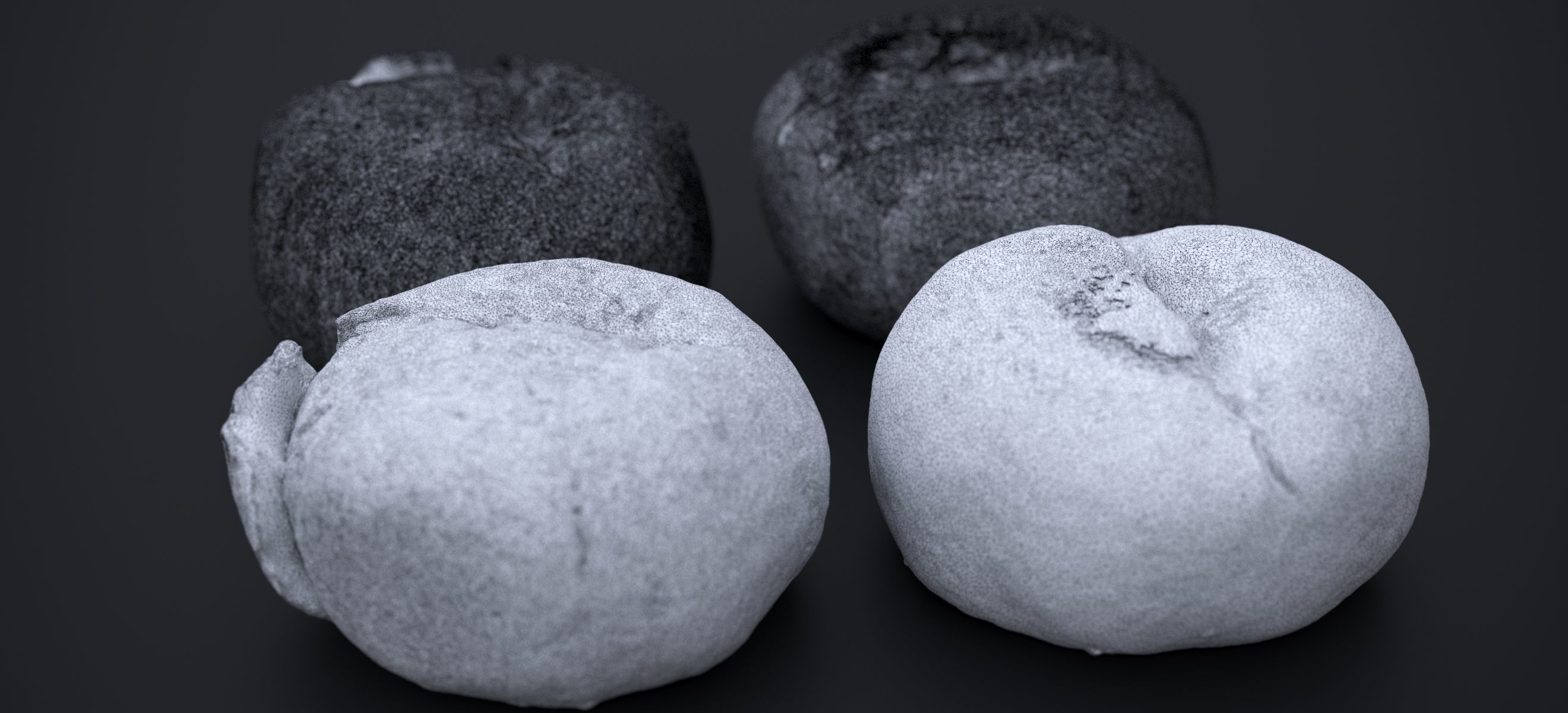 EGG MOON CAKE 2024 3D model_15