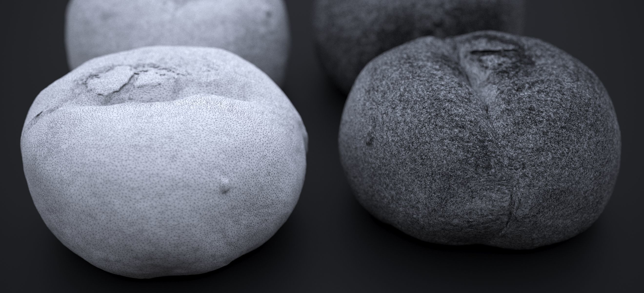 EGG MOON CAKE 2024 3D model_17