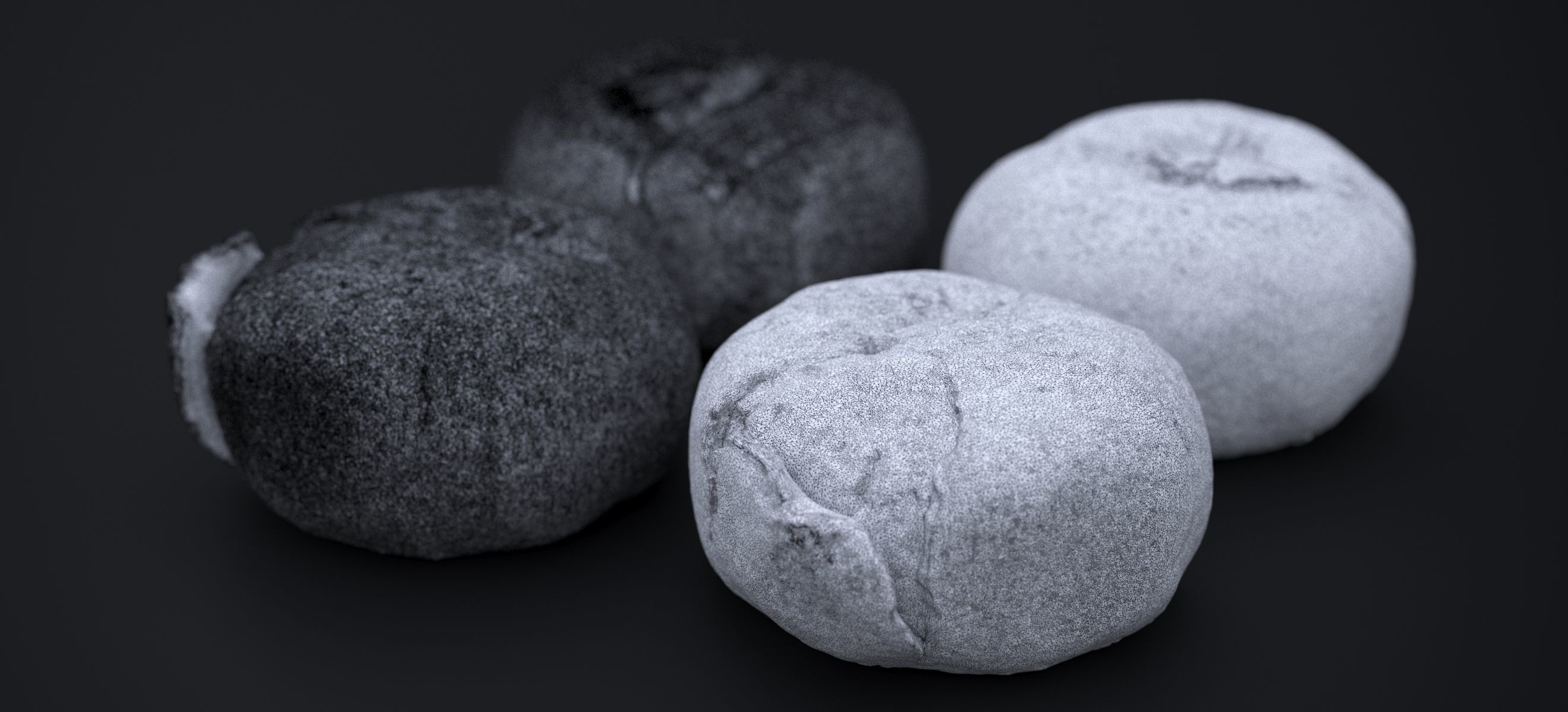 EGG MOON CAKE 2024 3D model_12