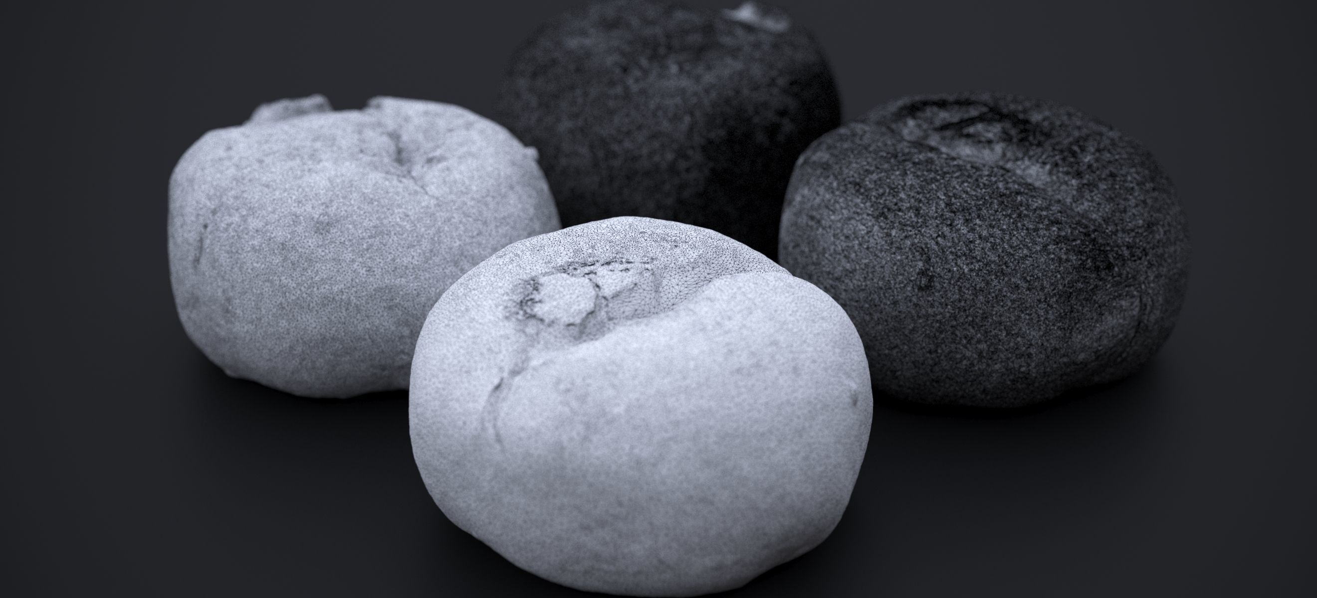 EGG MOON CAKE 2024 3D model_18