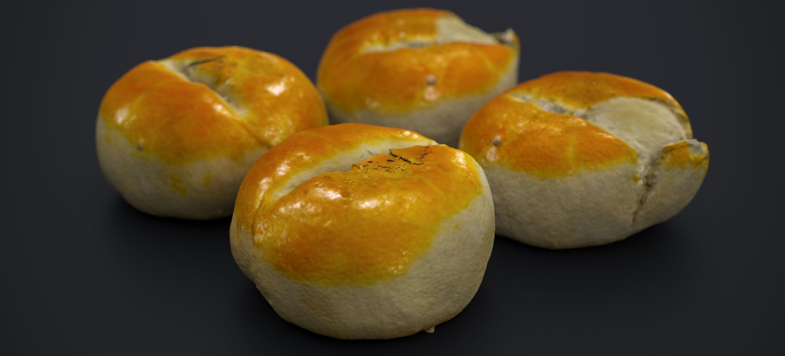 EGG MOON CAKE 2024 3D model_8